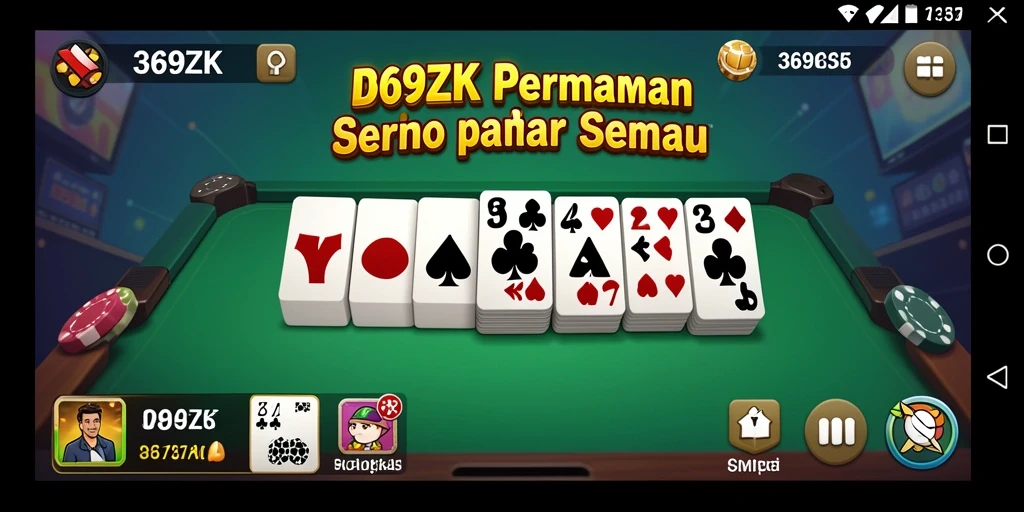 Tampilan gameplay menarik dalam 369ZK yang penuh aksi.