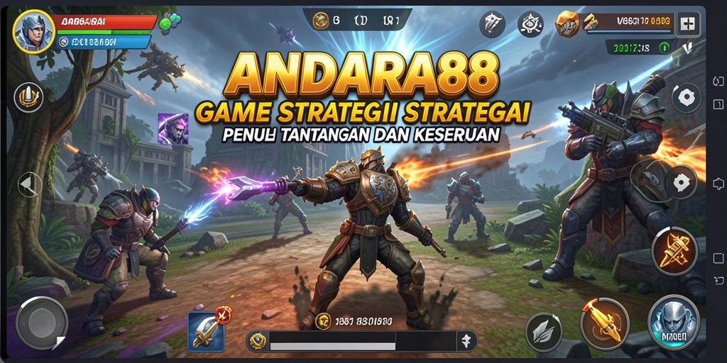 Screenshot dari gameplay <strong>ANDARA88</strong> yang penuh aksi dan strategi.
