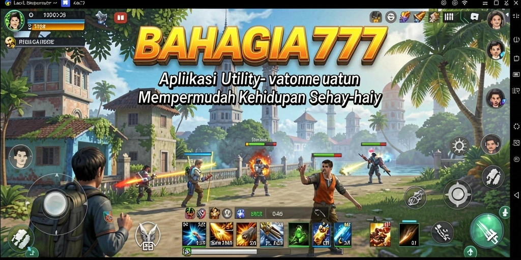 Tampilan antarmuka utama BAHAGIA777 yang memudahkan navigasi.