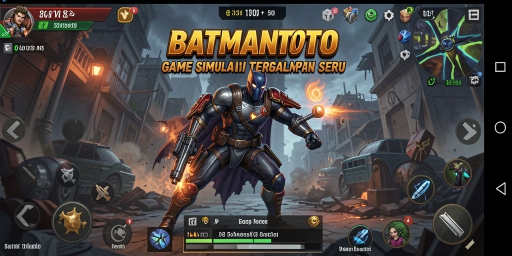 Tampilan gameplay seru dan interaktif dari BATMANTOTO.