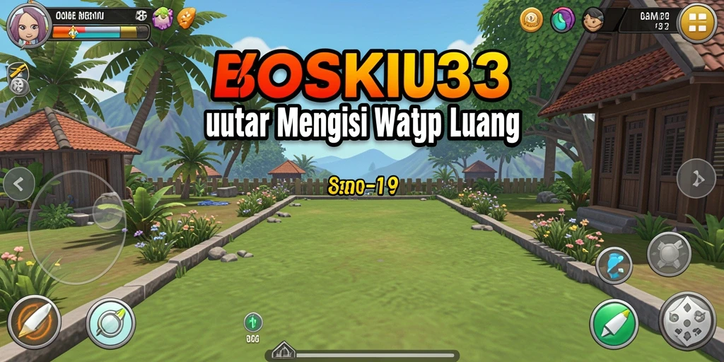 Screenshot gameplay seru dari BOSKU33 saat menjelajahi dunia Idle.