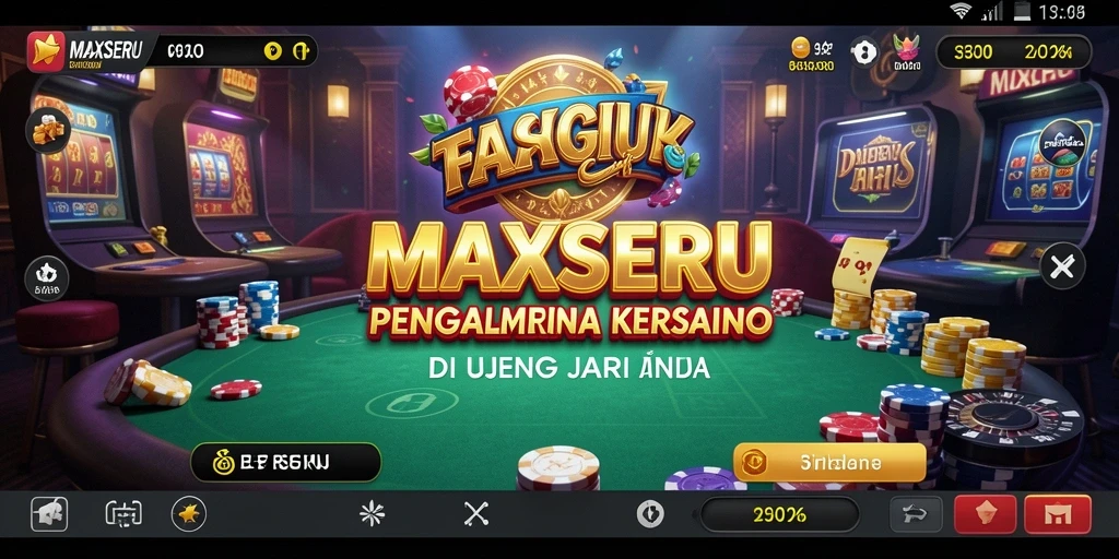 Tampilan menarik dari gameplay MAXSERU yang seru dan mengasyikkan.