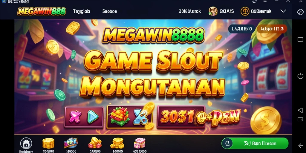 Screenshot gameplay MEGAWIN888 menampilkan keseruan bermain Slot.