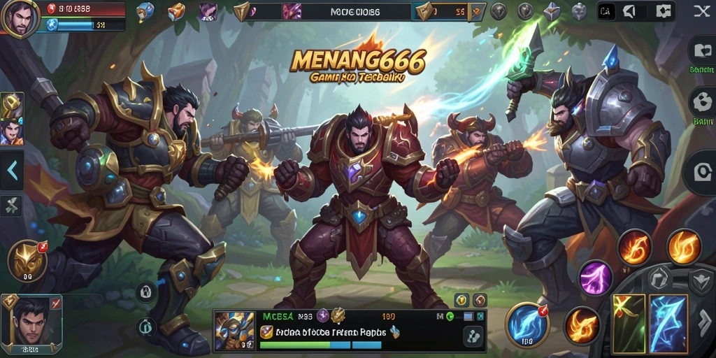 Gameplay seru dalam MENANG666 dengan pertarungan tak terlupakan.