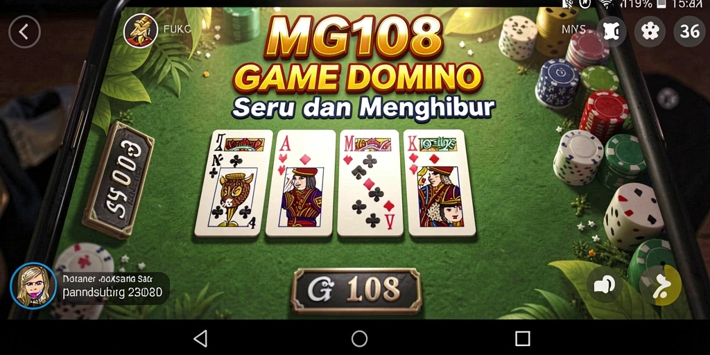 Tangkapan layar gameplay yang menampilkan keseruan permainan Domino.