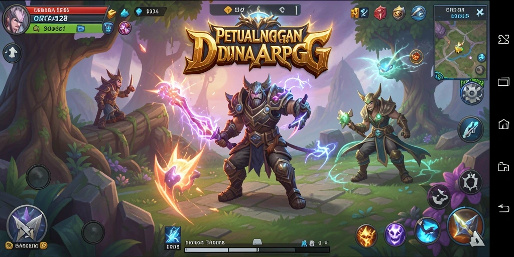Tampilan menarik dari gameplay ORCA128 yang penuh aksi.