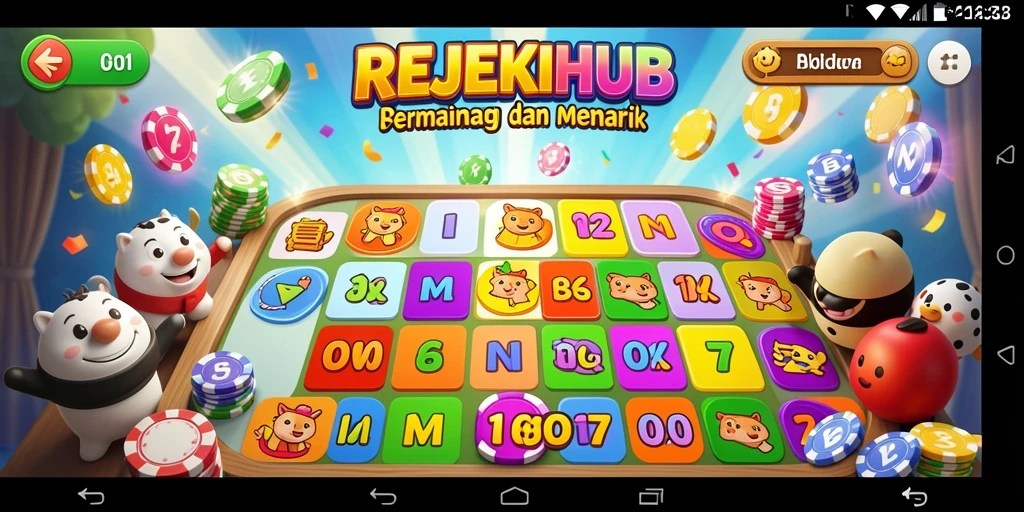 Tampilan menarik dari gameplay Bingo di REJEKIHUB