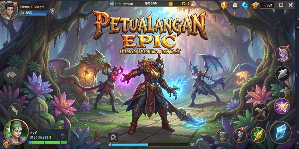 Tangkapan layar menampilkan aksi pertempuran intens di dunia <strong>RR999</strong>.