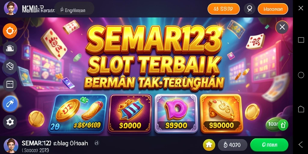 Tampilan menarik dari gameplay SEMAR123 yang penuh warna.