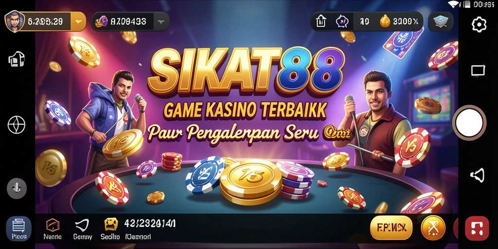 Tampilan gameplay seru di SIKAT88 dengan fitur menarik.